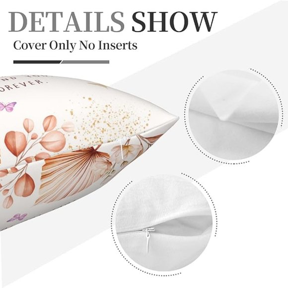 Bestie Gifts for Women Gift Throw Pillow Cover -PILLOWCASE ONLY, NO INSERT - Picture 4 of 5